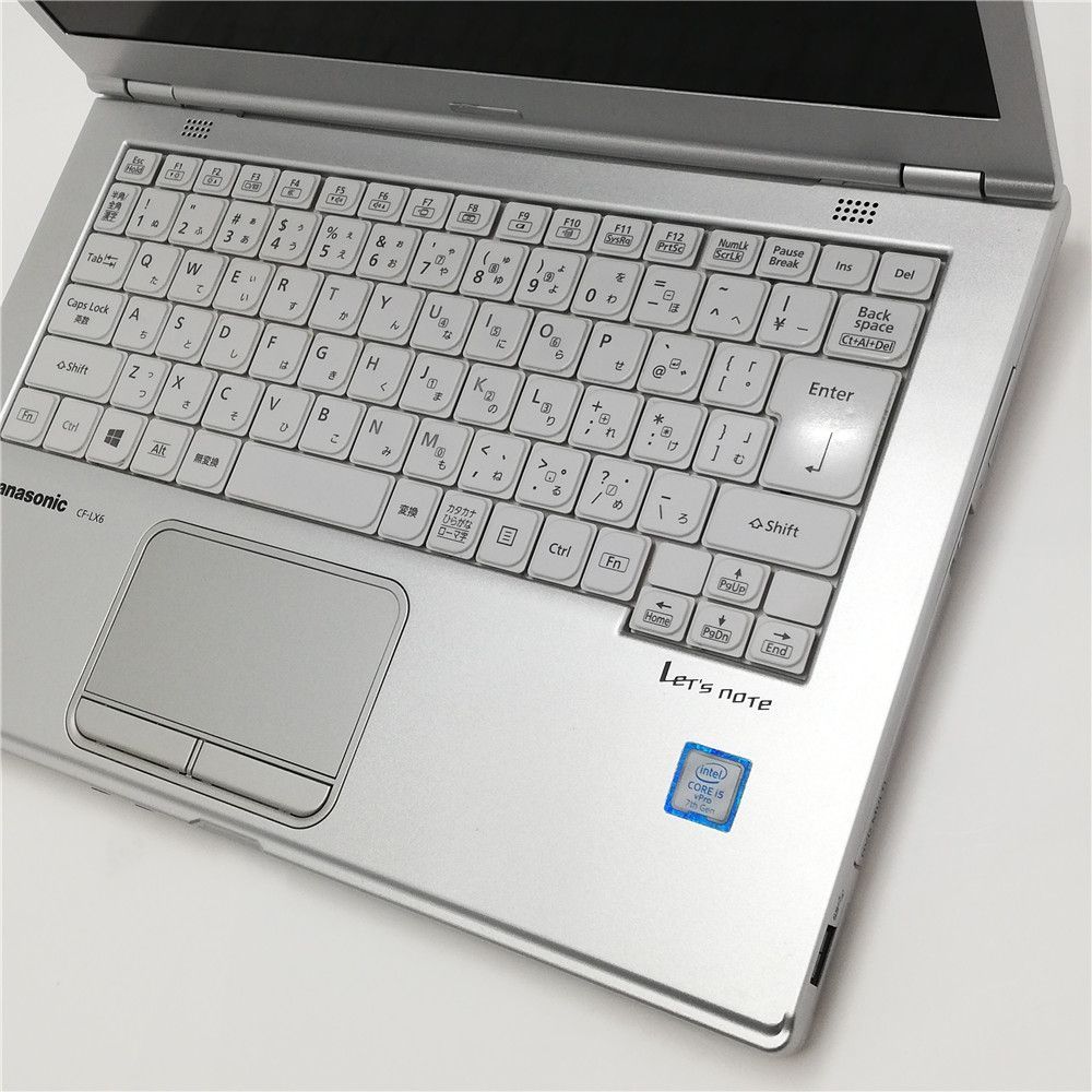 送料無料 日本製 高速SSD 14型 ノートパソコン Panasonic CF-LX6RDGVS 中古美品 第7世代 i5 8GB DVDRW 無線 Windows11 Office 激安 Wi-Fi有 Panasonic ノートパソコン 中古美品 LX6RDGVS 第7世代