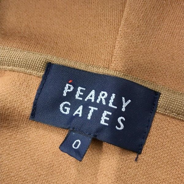 PEARLY GATES パーリーゲイツ アーガイル柄 ジップアップ パーカー PEARLY GATES パーリーゲイツ 2021年モデル スウェット ジップパーカー