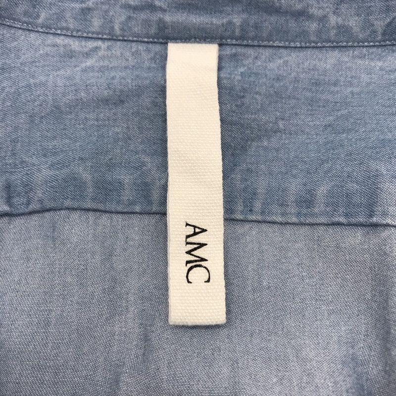 AMC リヨセルシャツ John-202 24SS 長袖シャツ 古着 無地 メンズ S