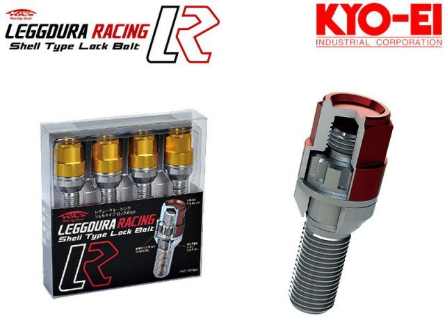 KYO-EI_Kics]レデューラレーシング ロックボルト M14×P1.5_13R_首下