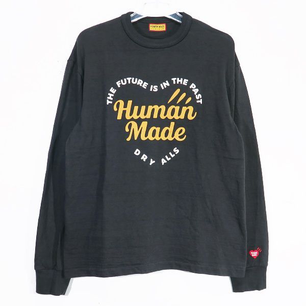 美品 HUMAN MADE ヒューマンメイド GRAPHIC L/S T-SHIRT HERAT HUMAN 