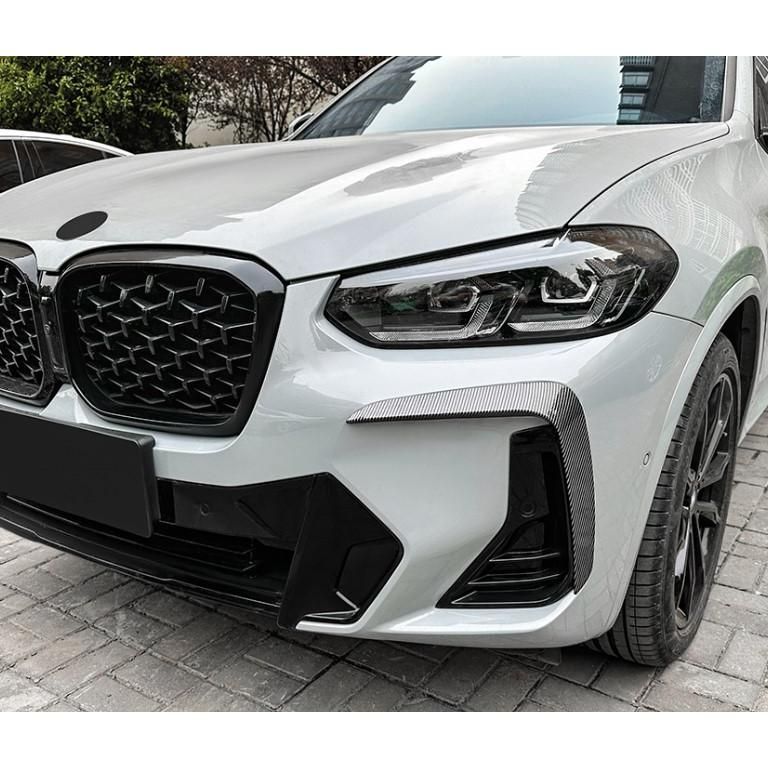 スポーティ全開 BMW カーボン ルック バンパー ダクト ガーニッシュ iX3 G08 Mスポーツ iX3シリーズ ZST-419