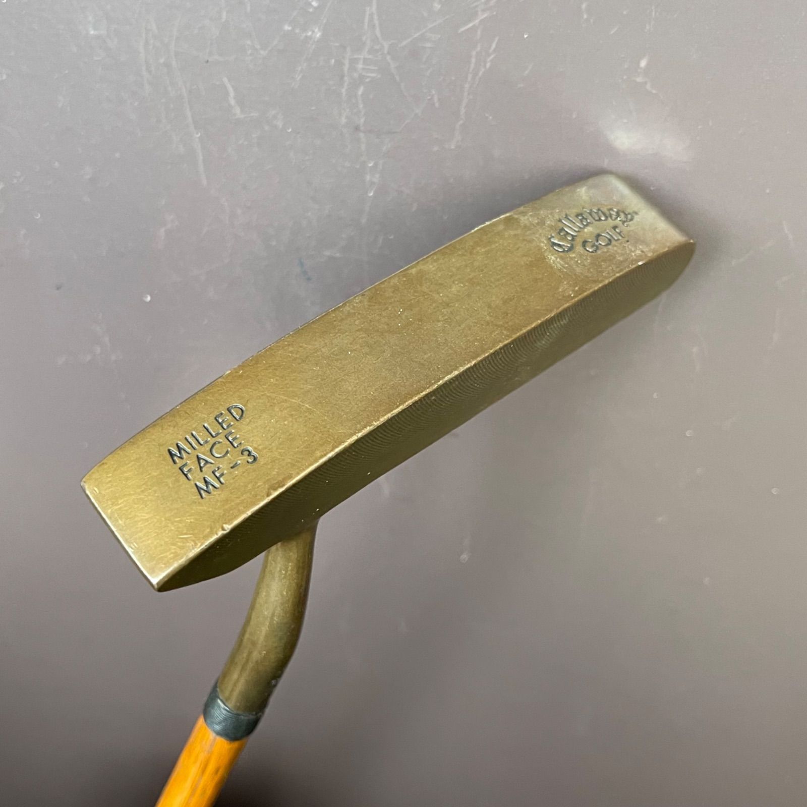 ☆キャロウェイ☆MF-3☆稀少ヒッコリーシャフト☆パター☆33.5インチ