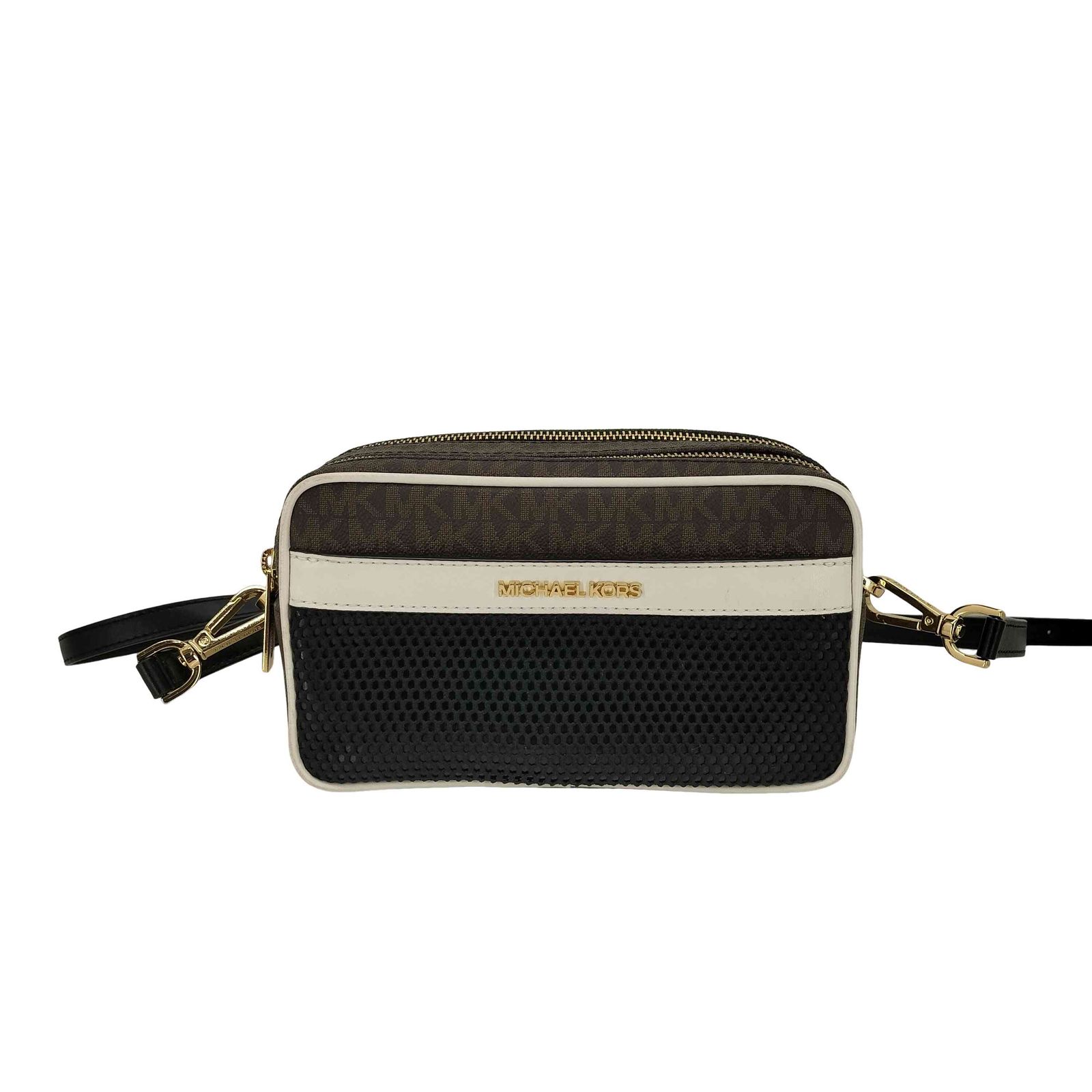 マイケルコース Michael Kors モノグラム メッシュ ショルダーバッグ 