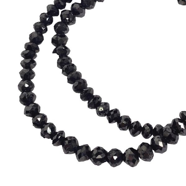 スライド式 ラフォーレ K18WG ブラックダイヤ 50.0ct ネックレス スライド式 ラフォーレ K18WG ブラックダイヤ 50.0ct ネックレス
