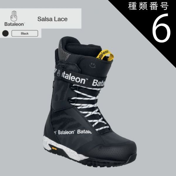 種類6：BLACK/27.5 予約 25-26 バタレオン サルサレース ブラック スノーボード ブーツ BATALEON SALSA LACE BLACK メンズ スノボ フリースタイル 2026 日本正規品