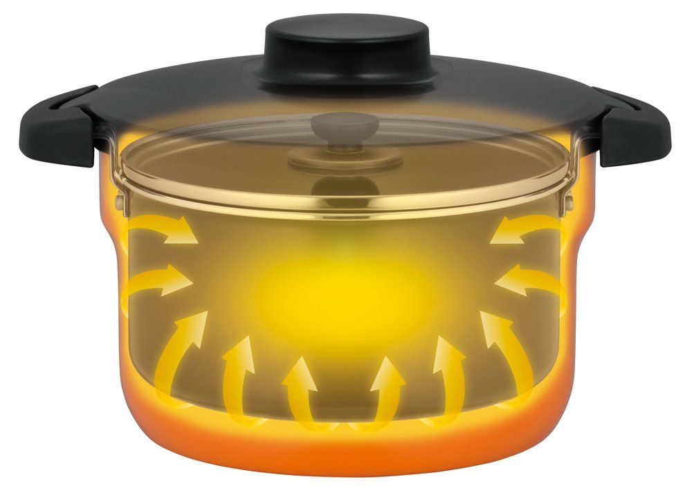 サーモス 真空保温調理器 シャトルシェフ 2.8L (3~5人用) オレンジ