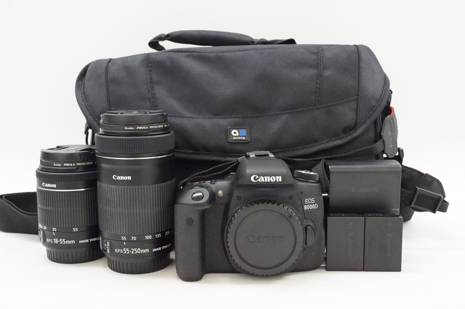 C251852-1 Canon EOS 8000D デジタル一眼レフ ダブルレンズキット