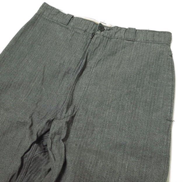 フレンチヴィンテージ L'ELAN Herringbone Work Pants ヘリンボーン 