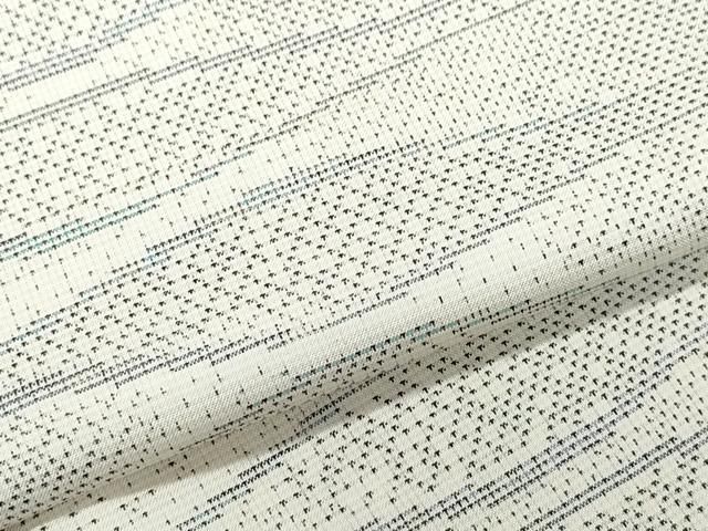 平和屋着物○本場大島紬 白大島 9マルキ 吉祥文 正絹 逸品 CAAW3992vf 平和