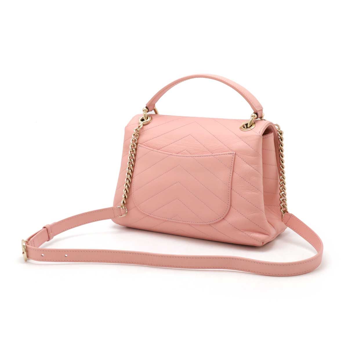 CHANEL シャネル Vステッチ ココマーク スモール トップハンドル  