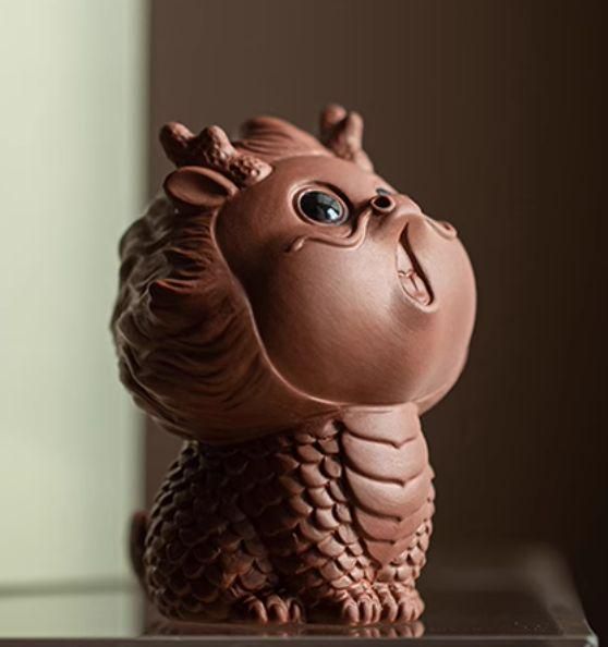 紫砂 布施小僧 茶道具 工芸品 美術品 置物