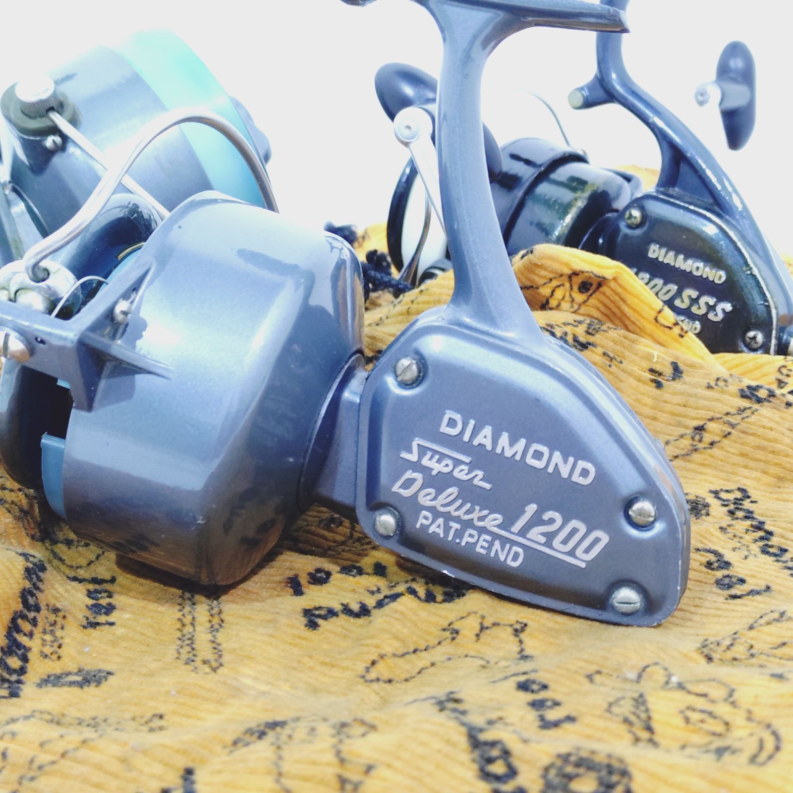 大森製作所製 ヴィンテージ スピニングリール DIAMOND 1300 SSS