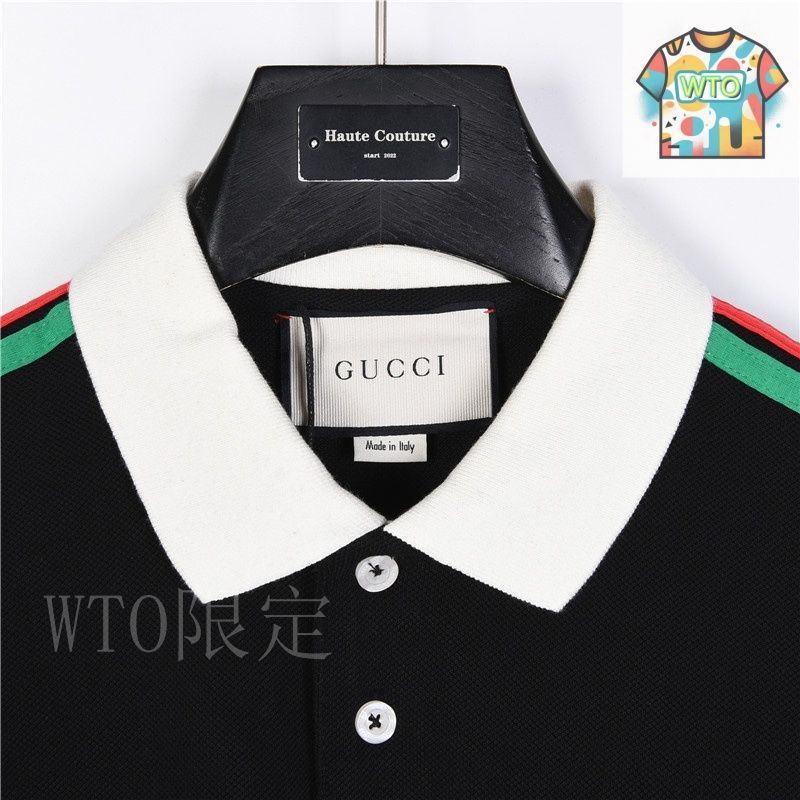 GUCCI ポロシャツ ホワイト/レッド/グリーン ec16492-3.jpg