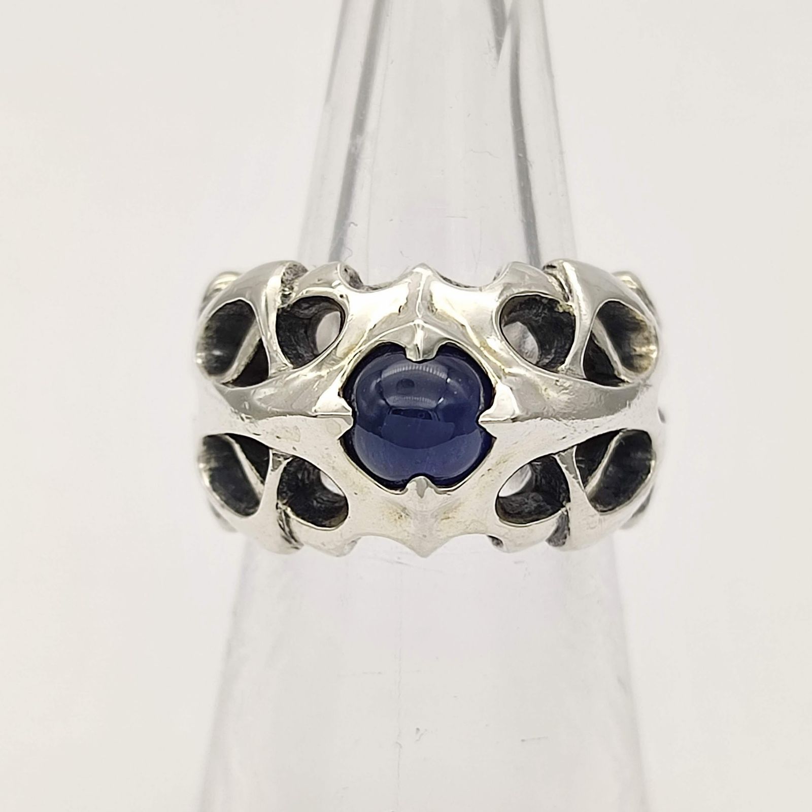 美品】JAP工房 一馬 リング サファイア 9920 STERLINGSILVER シルバー 