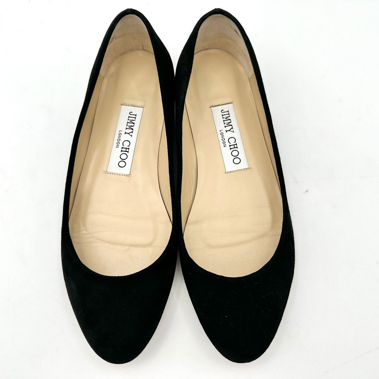 ☆新品級☆ JIMMY CHOO ジミーチュウ フラットシューズ パンプス 