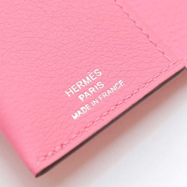 美品 HERMES ローズアザレ パスポートケース 広尾店】未使用品 エルメス HERMES パスポートケース R.M.S