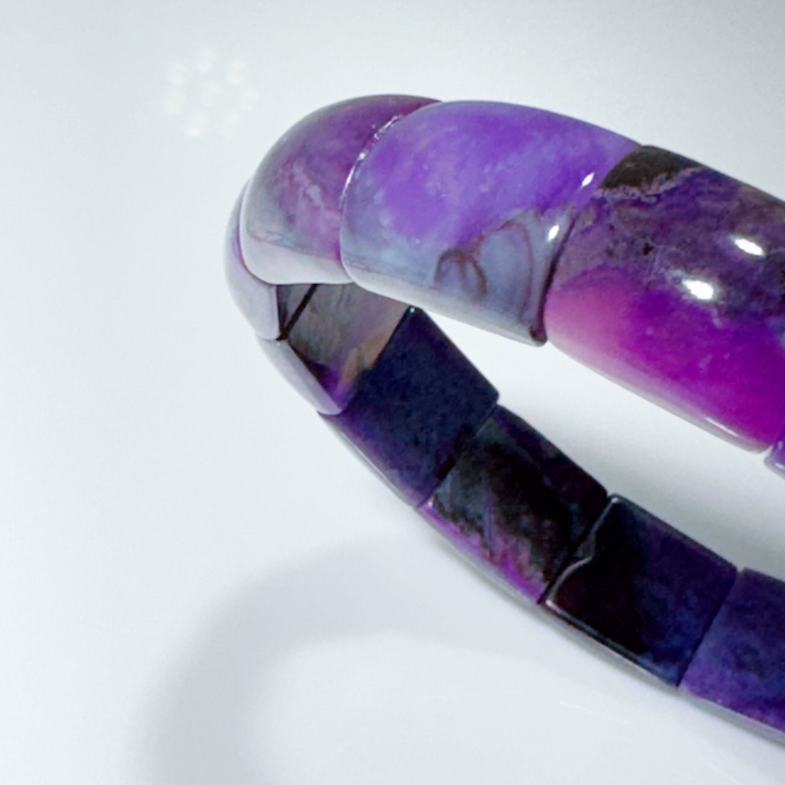 天然スギライトブレスレット杉石ブレスレットバングルNO25-2377 3A