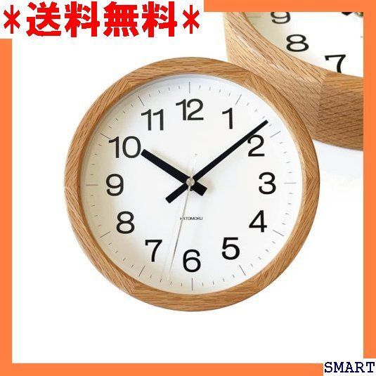 Clock 16 オーク 掛け時計 連続秒針-