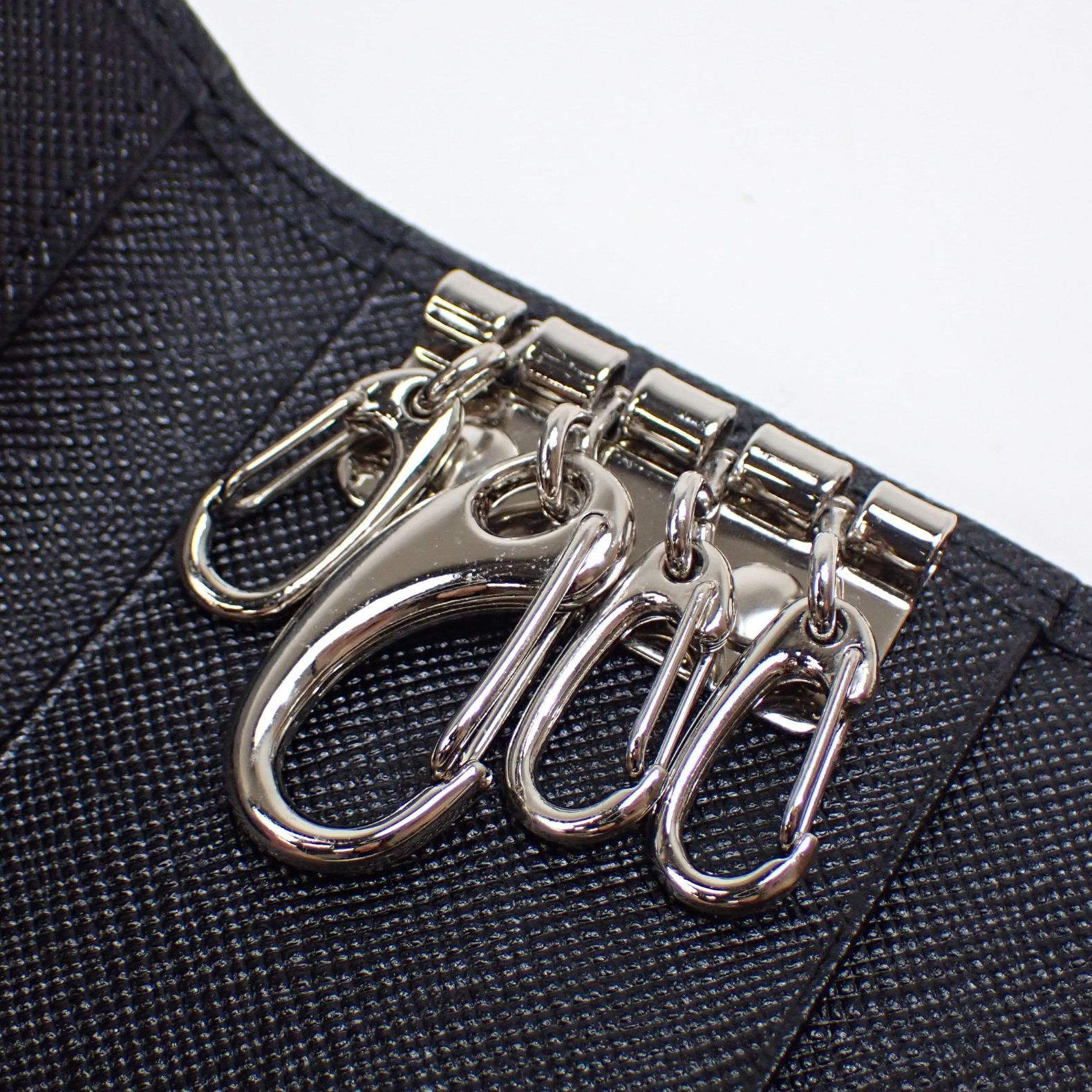 BURBERRY バーバリー キーケース キーリング 4連 レザー 461809 メンズ