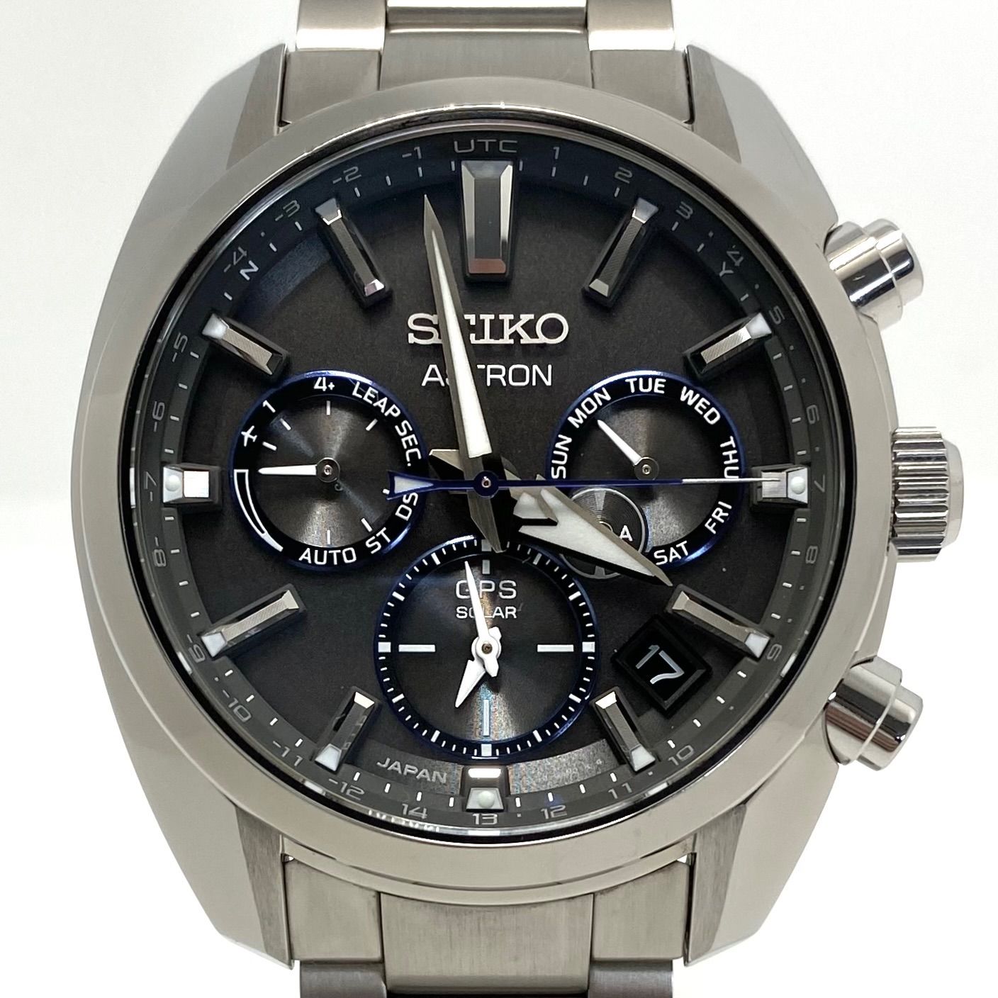 【美品】セイコー　SEIKO　アストロン　ASTRON　SBXC051　5X53-0AJ0　電波ソーラー　黒　デイト表示　セイコーブティック専用モデル 美品】セイコー SEIKO アストロン ASTRON SBXC051 5X53-0AJ0 電波