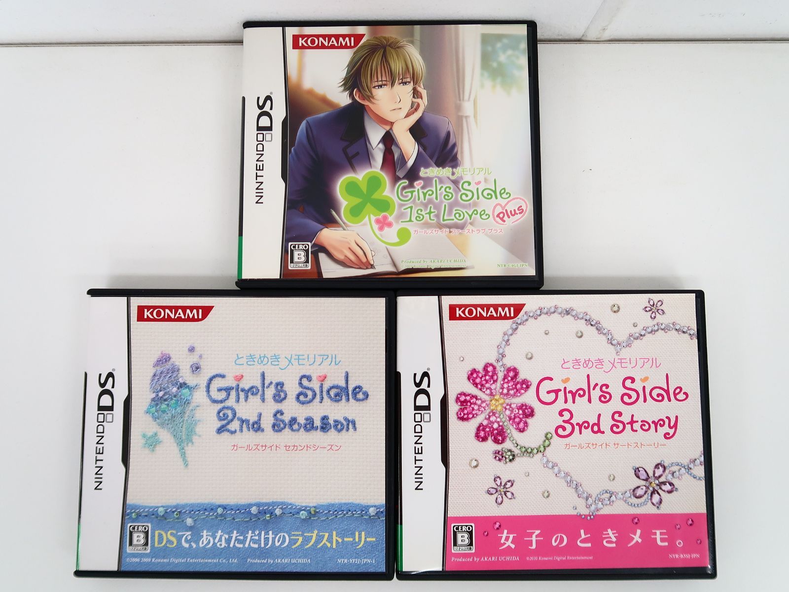 DS ときめきメモリアル　ガールズサイド love Season Story Amazon | ときめきメモリアル Girl's Side トリプルパック (1st