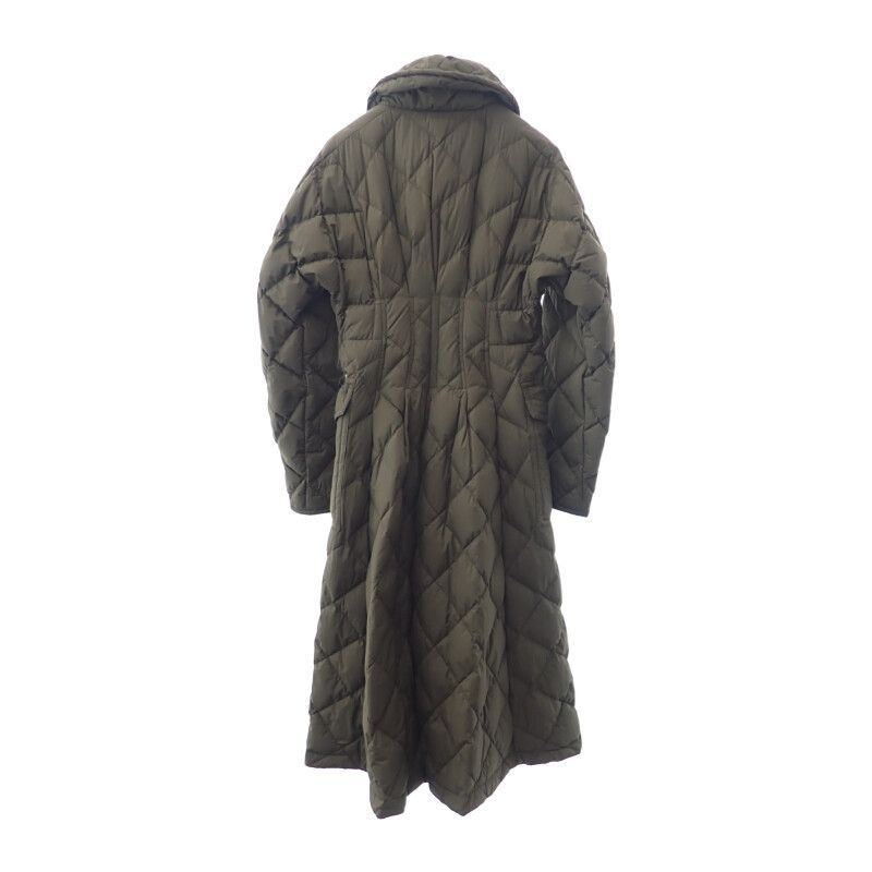 Moncler】CAPRIER キルティング ロングダウンコート アウター G20931C00032 595A2 ナイロン カーキ レディース #1【衣類】  - メルカリ