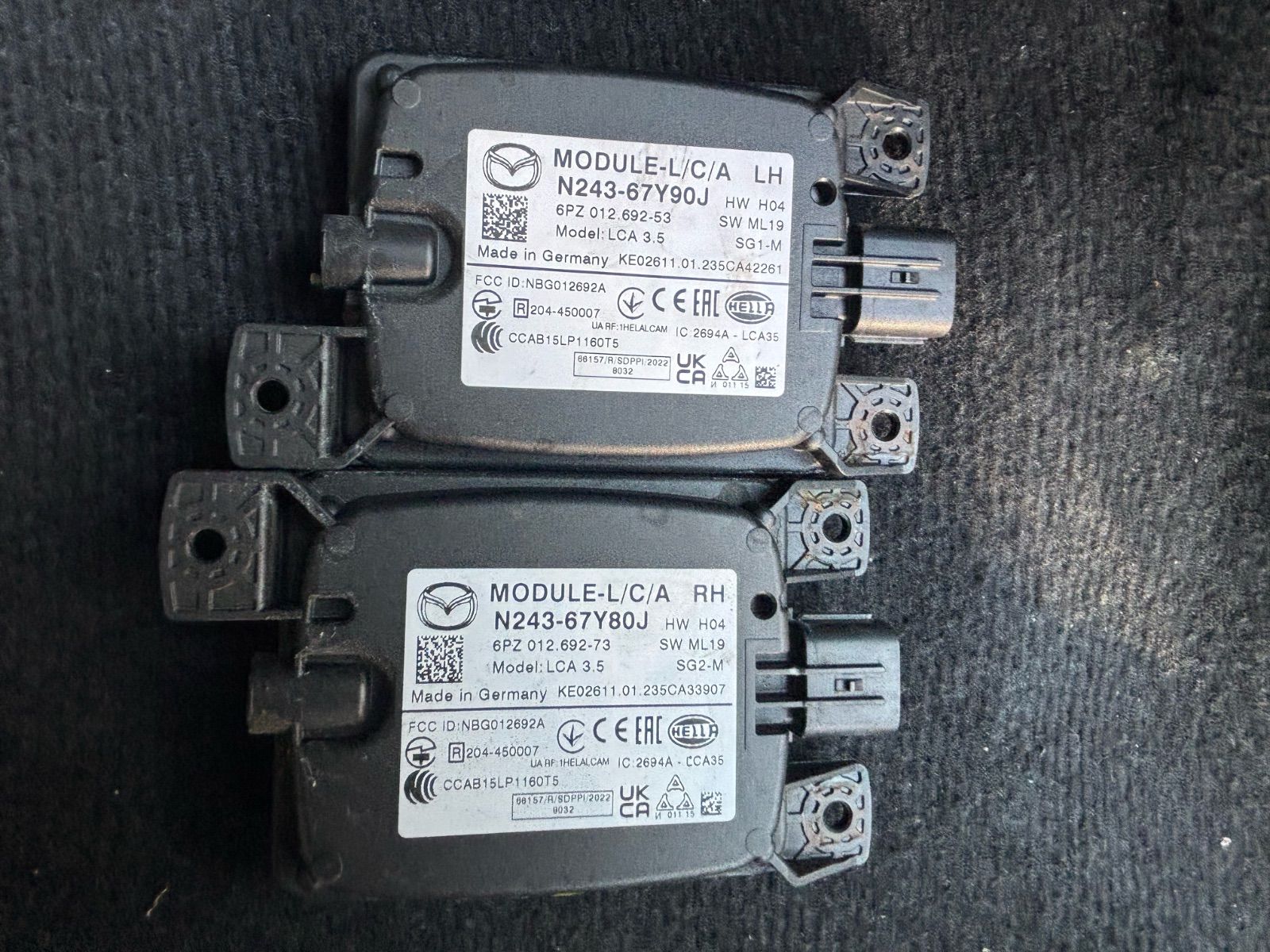 ロードスター(ND5RC)ブラインドスポットモニター センサー BSM ソナー 
