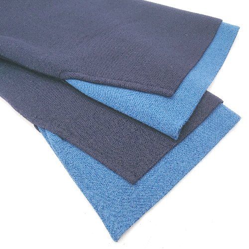 ◇ ⊇ UNOF layered knit tops 長袖 ニット セーター サイズF ネイビー レディース E ◇ ⊇ UNOF layered knit tops 長袖 ニット セーター サイズF