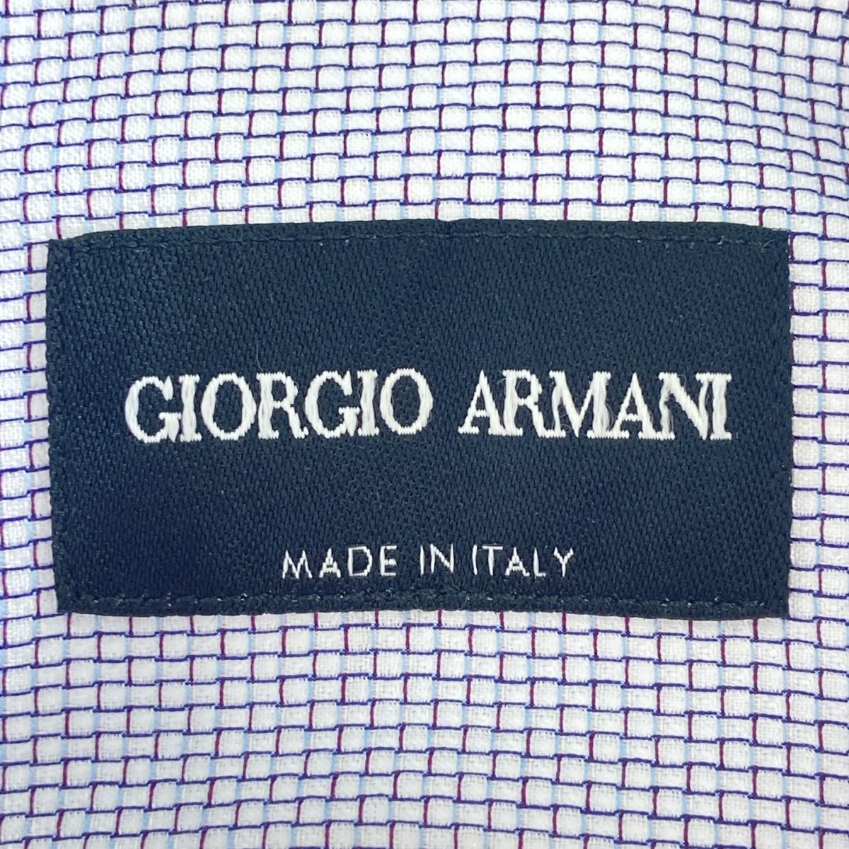 ジョルジオ アルマーニGIORGIO ARMANI ジオメトリックステッチ