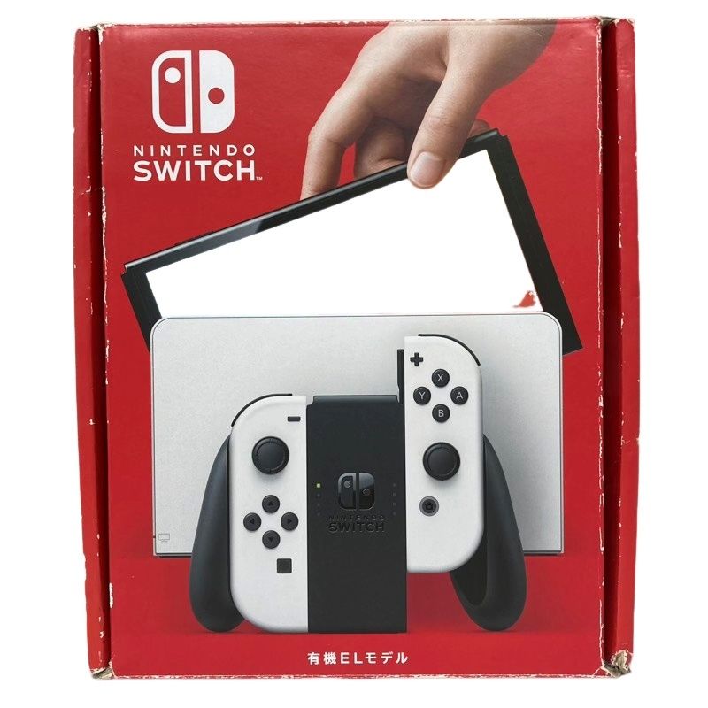 Nintendo 任天堂 Nintendo Switch 有機ELモデル HEG-S-KAAAA ゲーム機本体 ホワイト 動作 済 12509K131