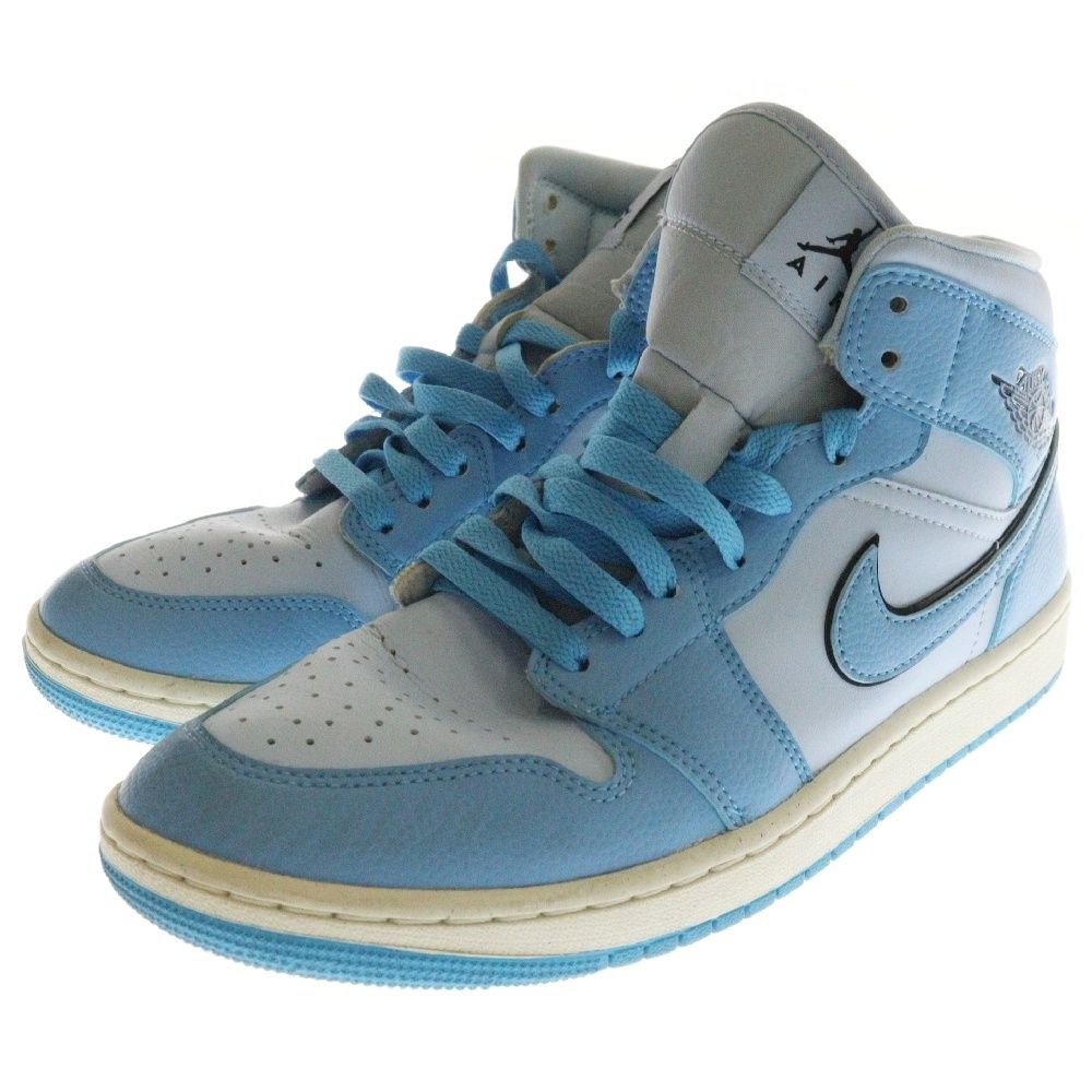 【美品】ナイキ エア ジョーダン 1 ミッドカットユニバーシティ 27.5センチ エア ジョーダン 1 NIKE AIR JORDAN MID ナイキ ミッド CEMENT
