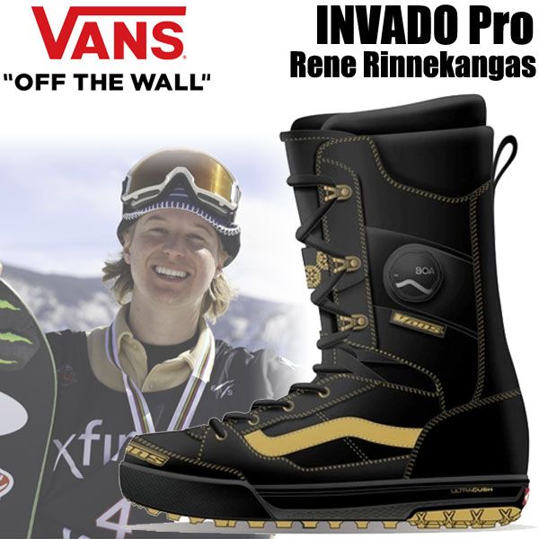 25-26 VANS|バンズ INVADO PRO Rene Rinnekangas インバードプロ メンズ レディース ハイブリッドボア スノーボード 2026