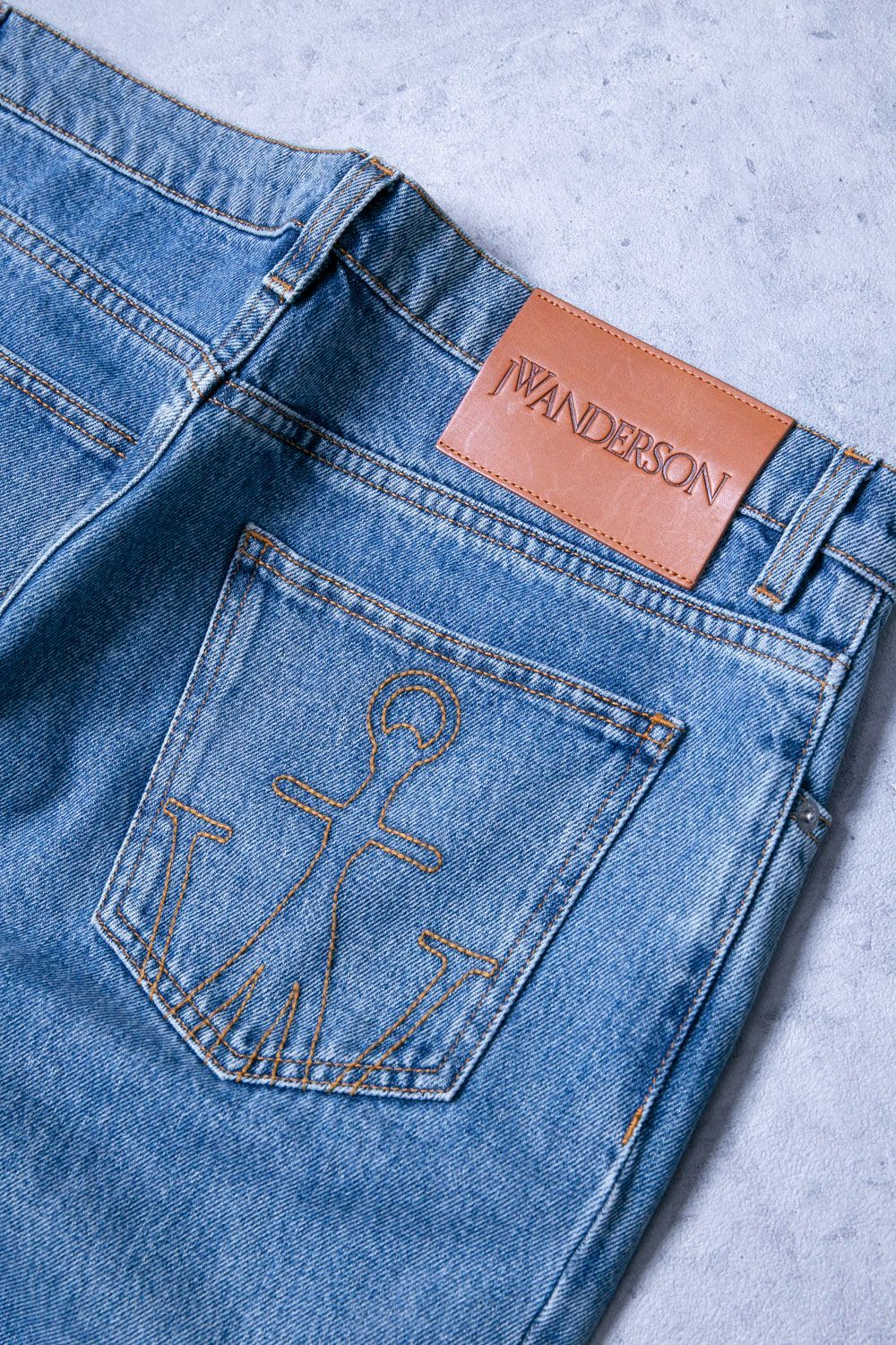 JW Anderson TURN UP SLIM JEANS スリムジーンズ