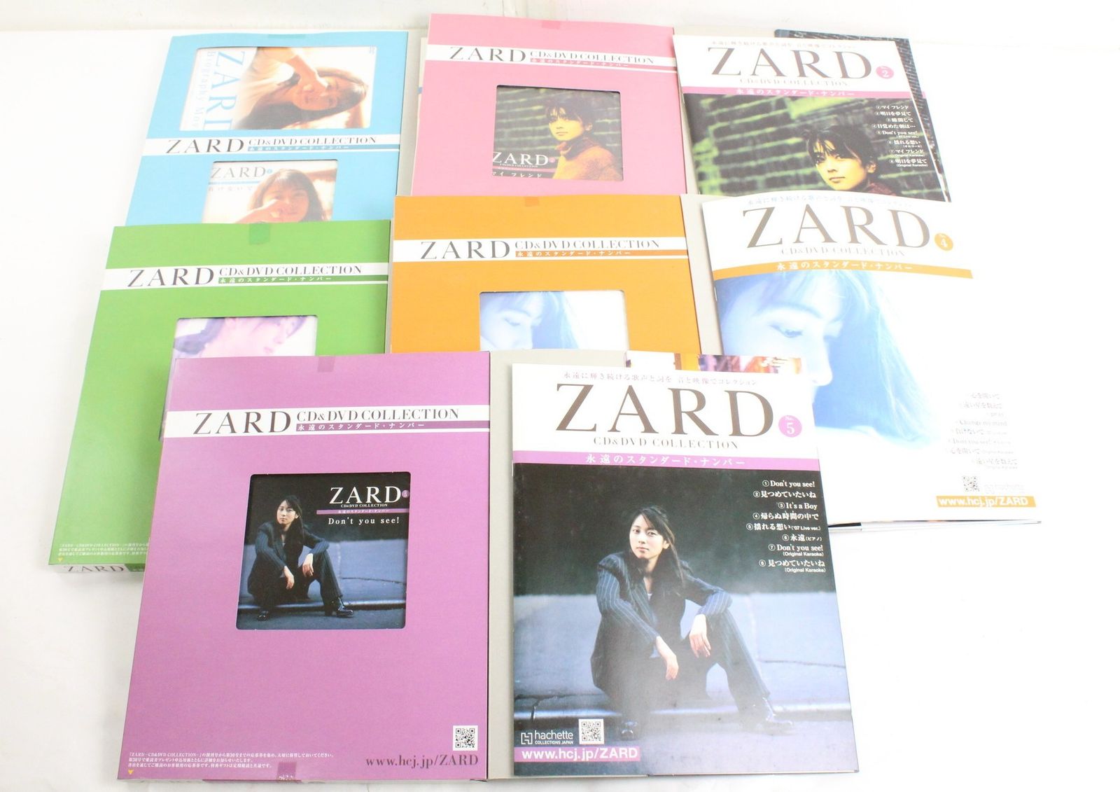 未使用 アシェット ZARD CD&DVDコレクション 1-67巻 全巻セット