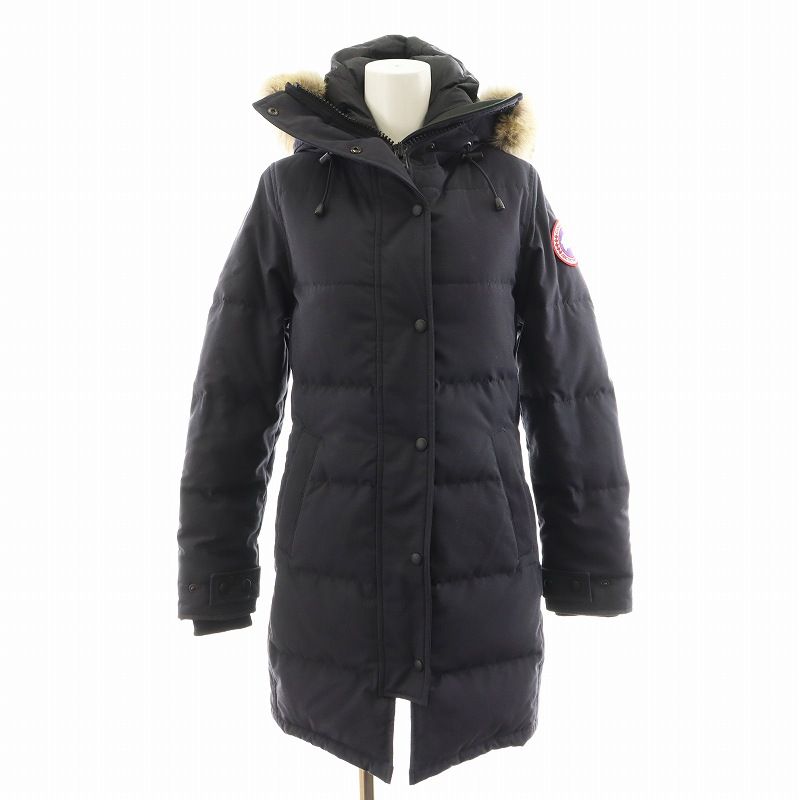 カナダグース マッケンジー カナダ製 ダウンコート S ネイビー