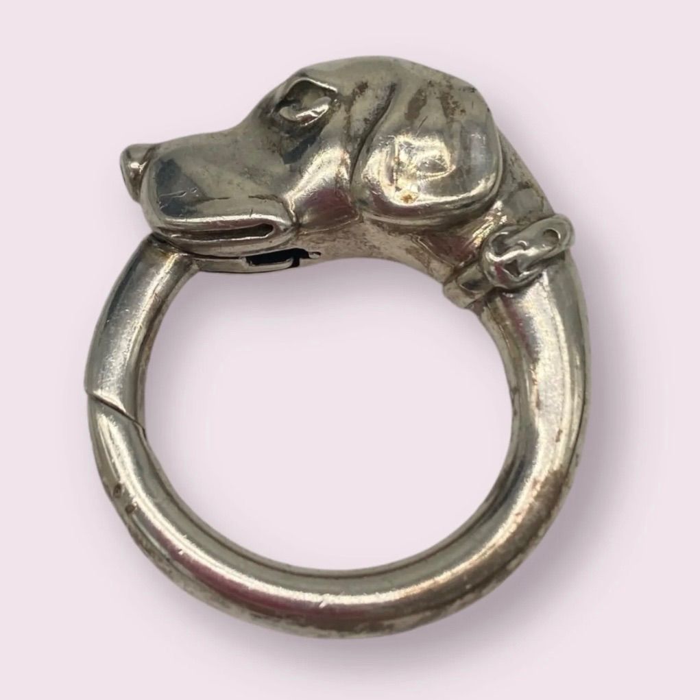 Tiffany&Co. ティファニー 犬 モチーフ キーリング 希少 925