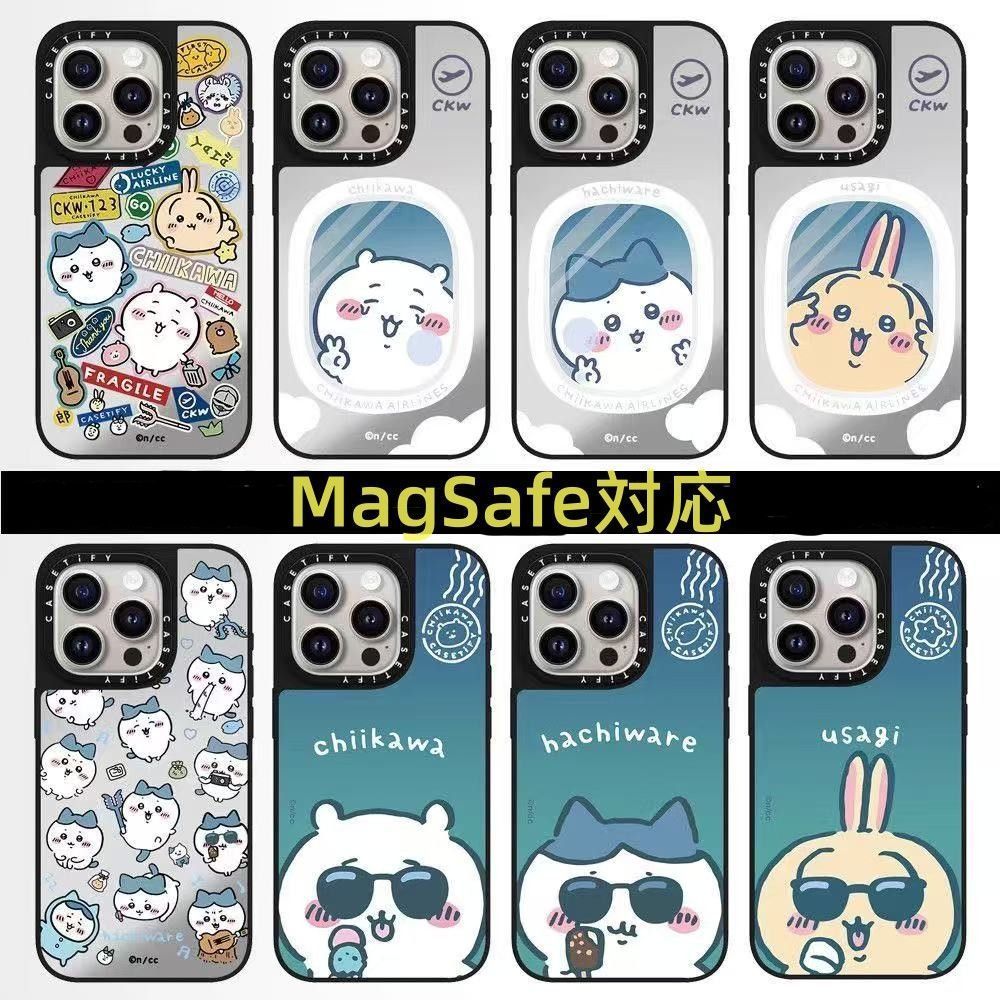 MagSafe対応 Casetify x Chiikawa iphone ケース ミラーケース