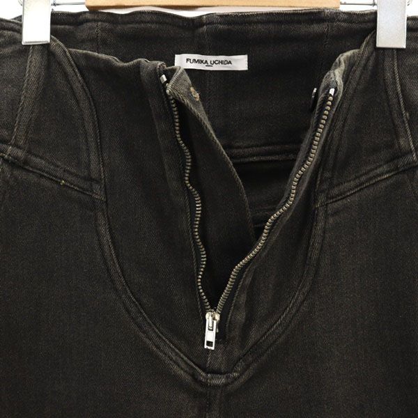 フミカ ウチダ FUMIKA_UCHIDA STRETCH DENIM CORSET PANTS