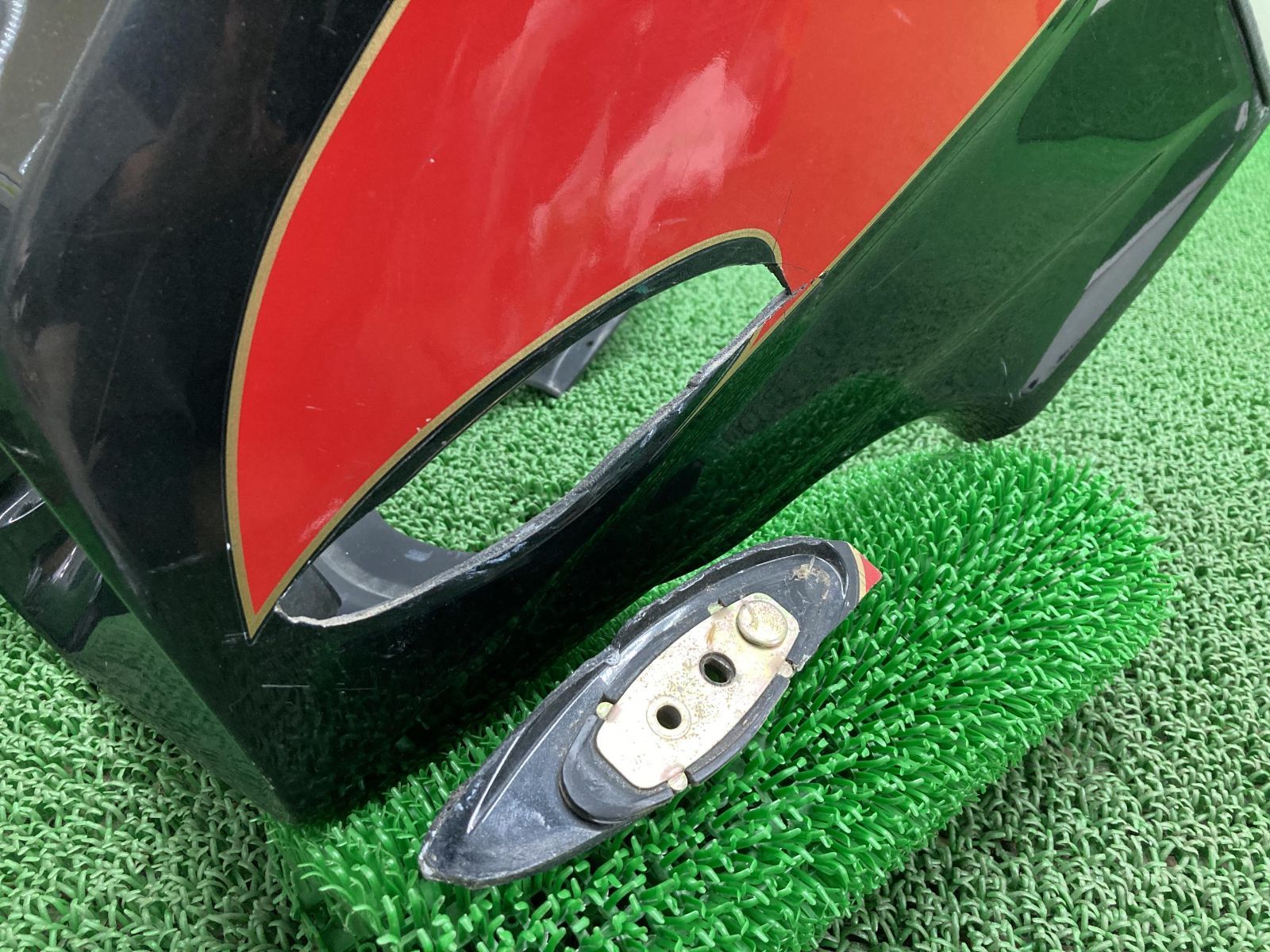 GPZ400F アッパーカウル 黒 55028-1061 カワサキ 純正 中古