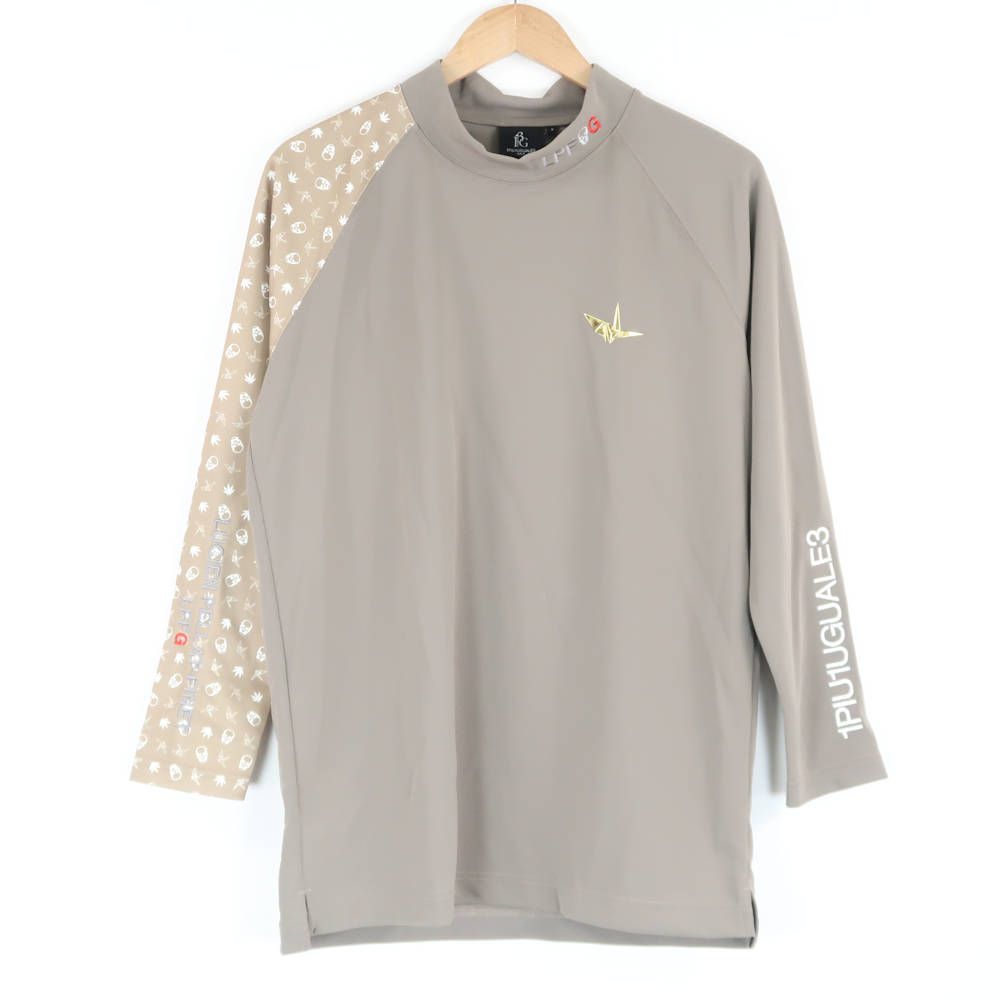 1PIU1UGUALE3 GOLF ルシアンペラフィネ モックネックシャツ 1PIU1UGUALE3 GOLF ルシアンペラフィネ モックネックシャツ