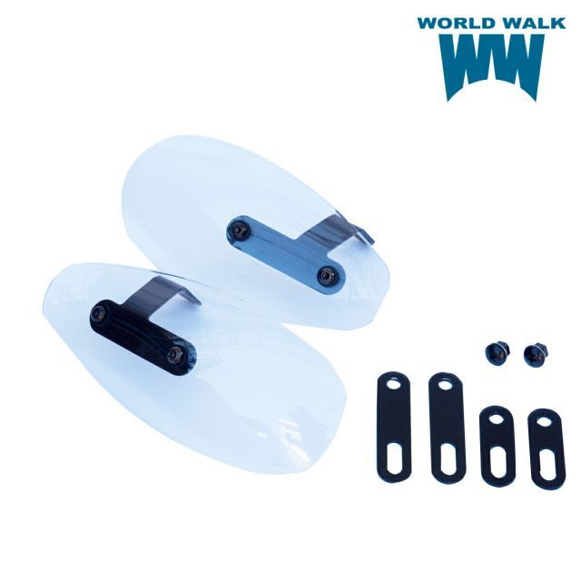 XL883 スーパーグライド バイク ナックルガード 汎用 ナックルバイザー 風防 防寒 雨よけ