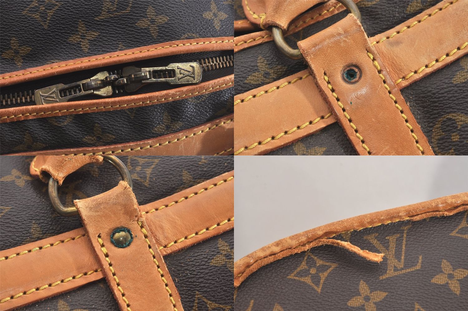 LOUIS VUITTON ルイヴィトン モノグラム サック シャスール 55