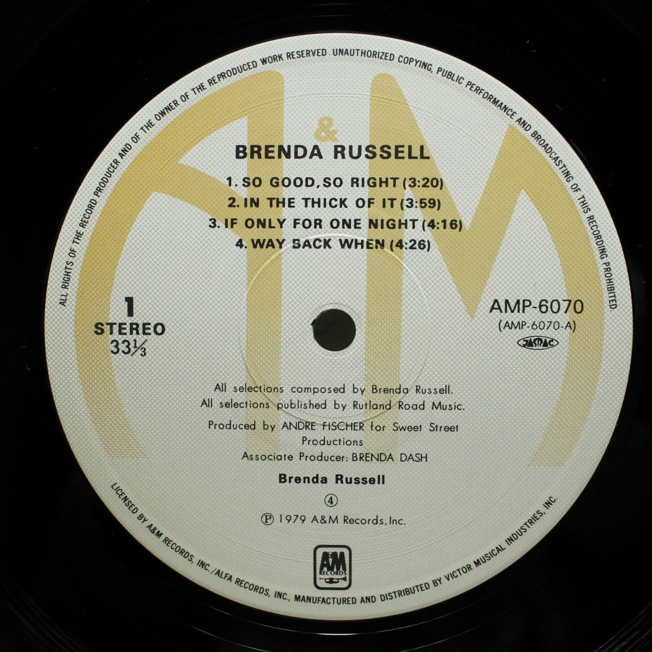その他 LP Brenda Russell Brenda Russell AMP6070 A&amp;amp;M /00260 MC00NDEwLmpwZWc.jpeg