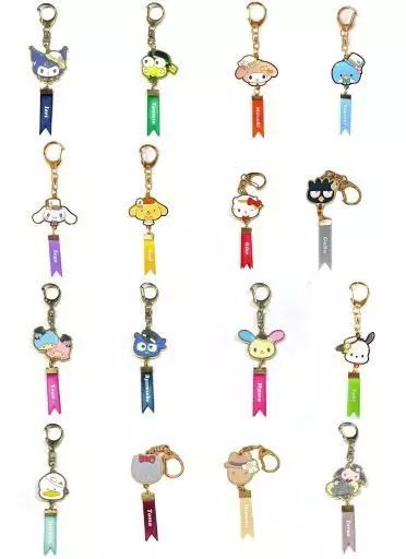 雑貨 全16種セット アイドリッシュセブン×サンリオキャラクターズ メタルチャームコレクション
