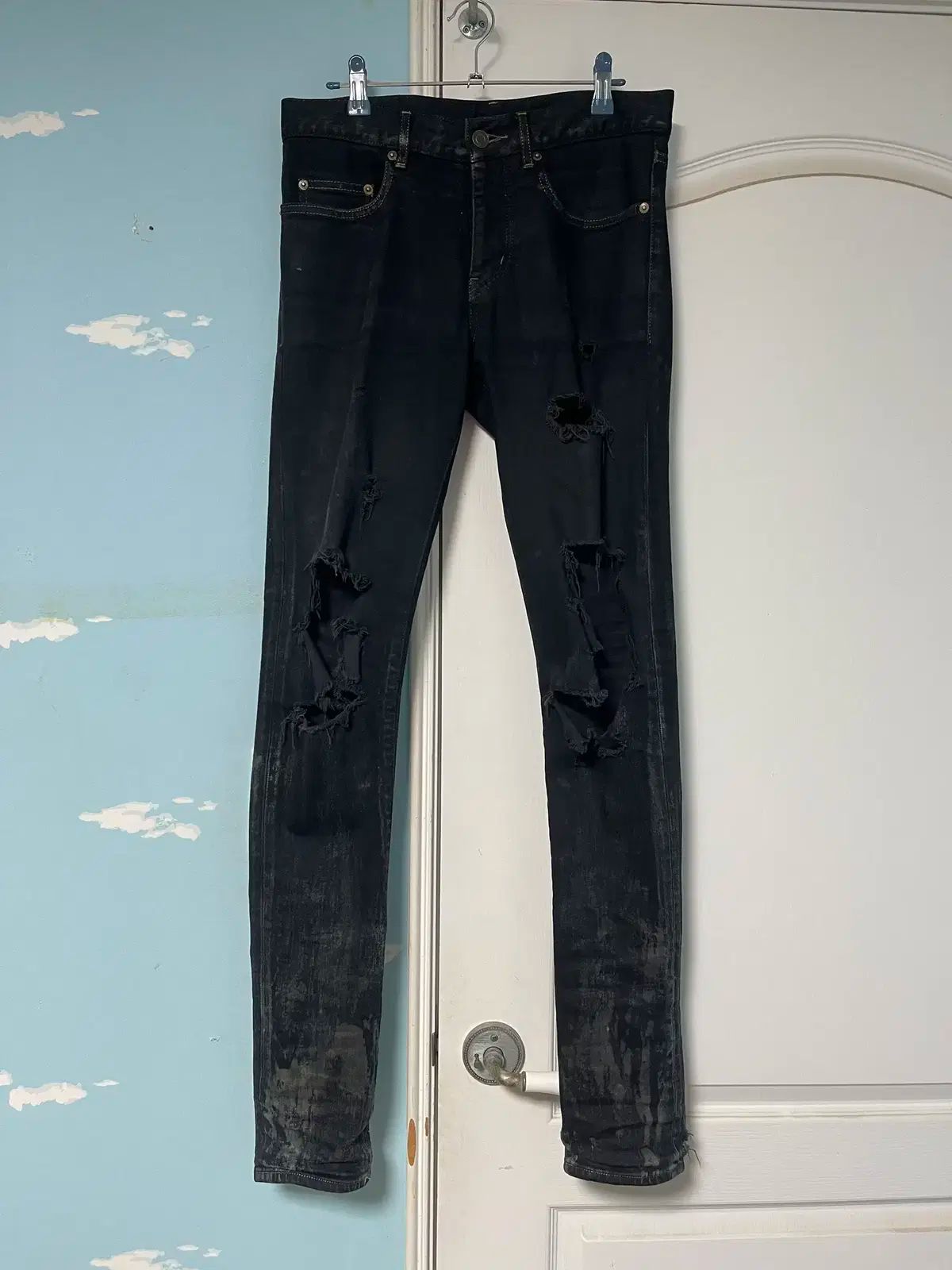 サンローラン/デストロイデニム 【公式通販】 14AW サンローラン