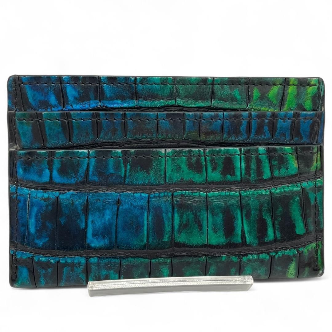 ルイヴィトン クロコダイル カードケース ポルト カルト ダブル