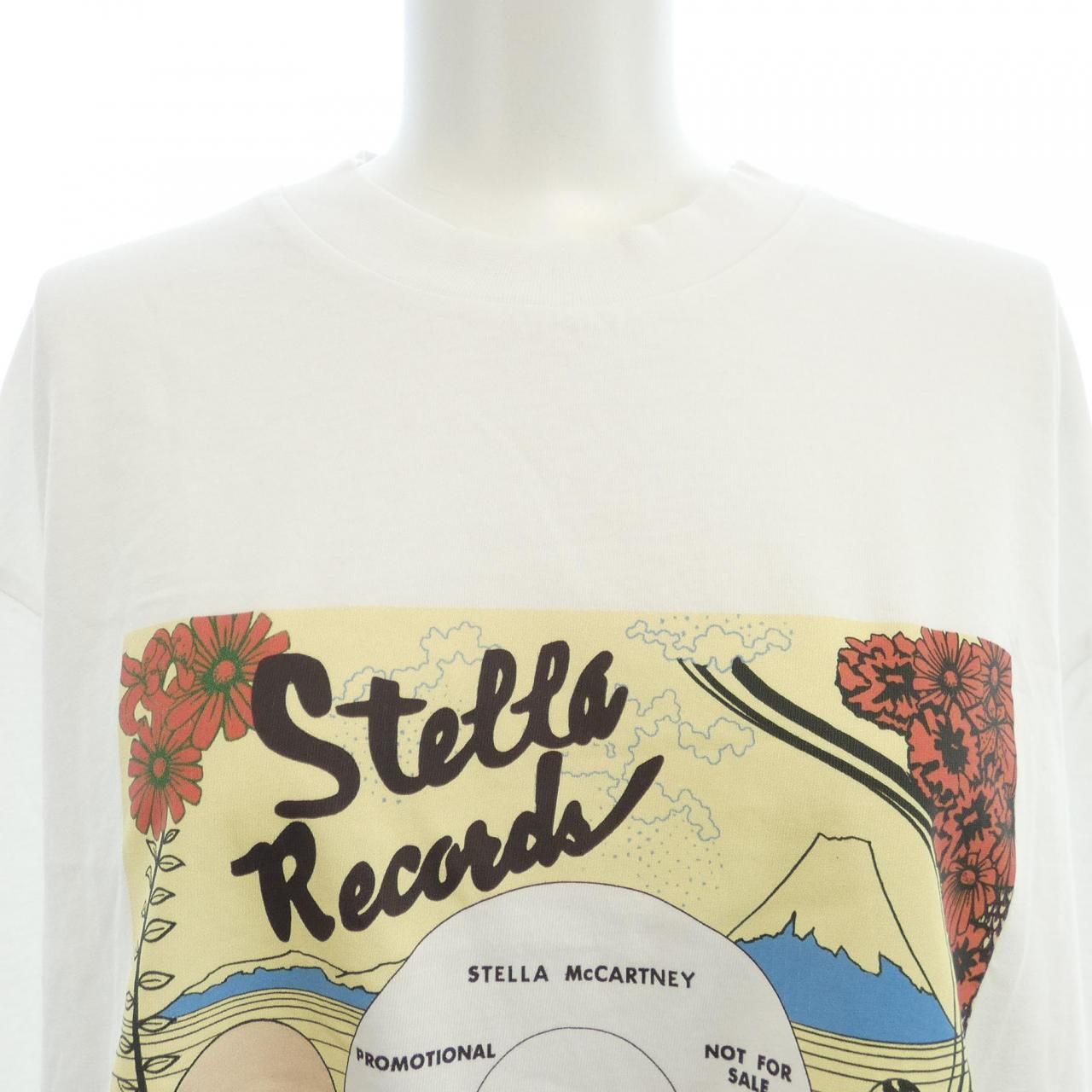 ステラマッカートニー STELLA MCCARTNEY レコードロンティ Tシャツ  