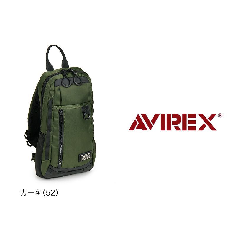 新品 AVIREX アヴィレックス SOLID ソリッド シリーズ ボディバッグ ワンショルダーバッグ AX2051