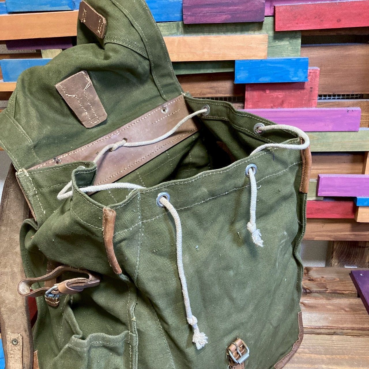 ⭐︎ 70s ヴィンテージ ミリタリー バッグ リュックサック バック